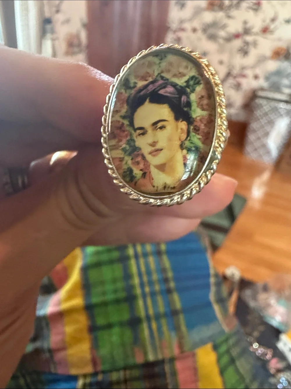 Frida Silver Ring Size 8